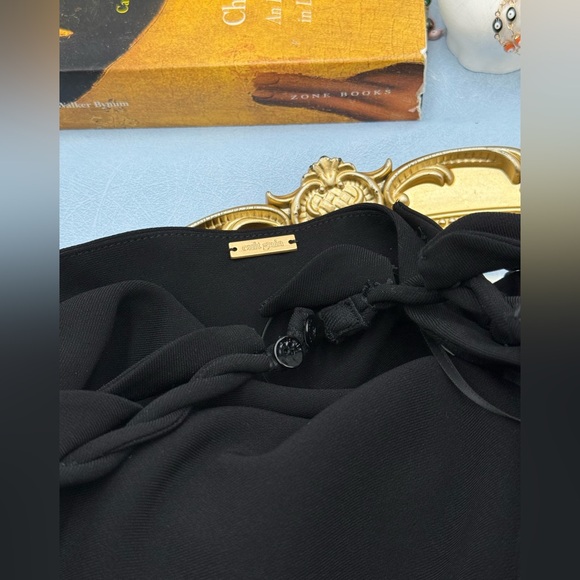 🆕 CULT GAIA 🧿 NWOT Elliana Calla Lily Floral Appliqué Mini, Black - Sz 10 - Picture 14 of 16